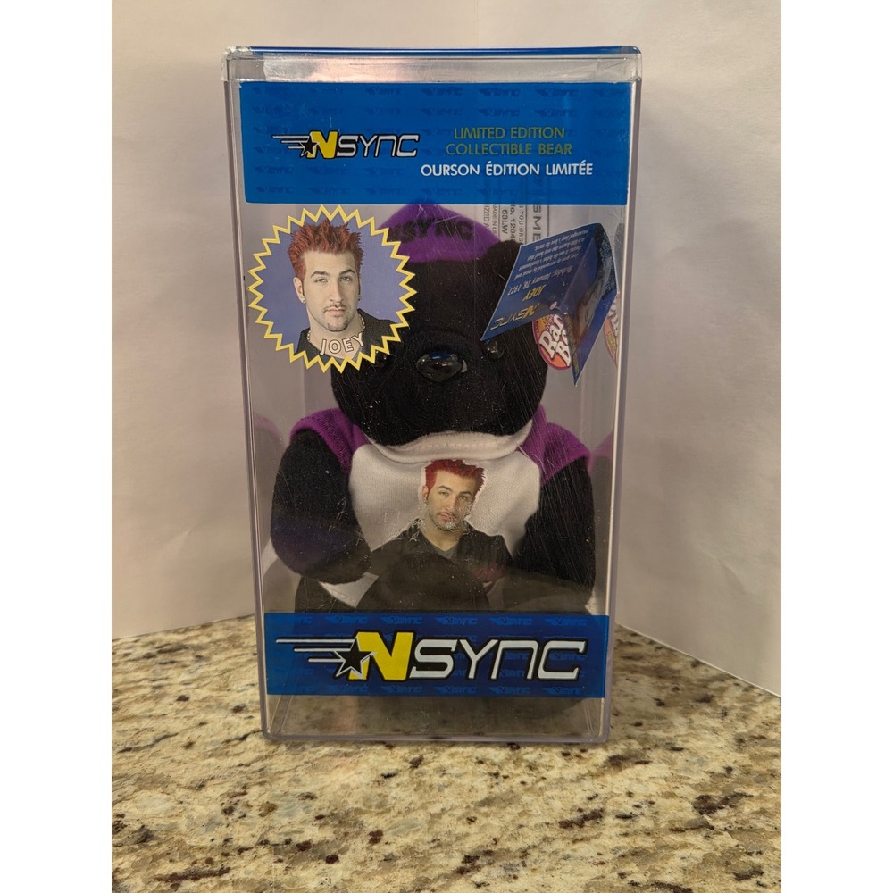 Vintage 2000 *NSYNC With You Limited Ed Rare Bear Lot Justin JC Joey Lance - Picture 13 of 16